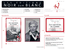 Tablet Screenshot of leseditionsnoirsurblanc.fr